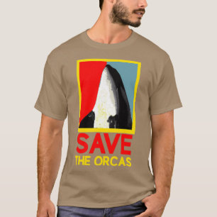 Zee van de roodwalvis van Orcas Panda 2 T-shirt