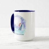 Zee van de walviskerstkerstkerstkerstman, Waterver Mok (Voorkant links)