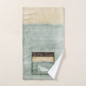 Zee van de zeescheepvaart op de Narwhale Whale uni Handdoek (Handdoek)