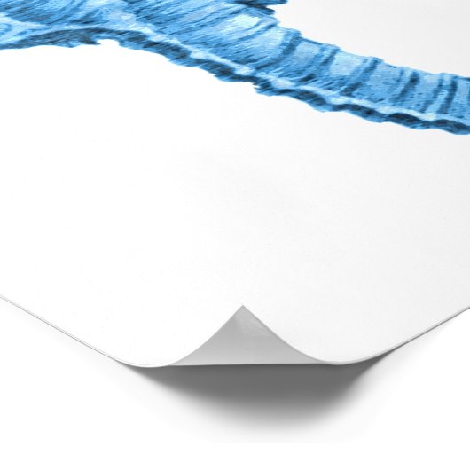 Zee van de zeeverbindingen van de zeescheepvaartku poster (Hoek)