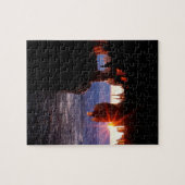 Zee van de zon Caves Apostle Islands Wisconsin Legpuzzel (Horizontaal)