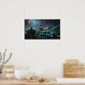 Zee van dieven poster (Keuken)