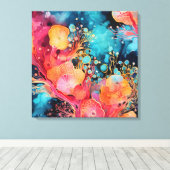 Zee van Dromen Canvas Art Afdruk (Insitu (Houten vloer))