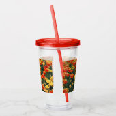 Zee van Firey Flowers Acryl Drinkbeker (Links)