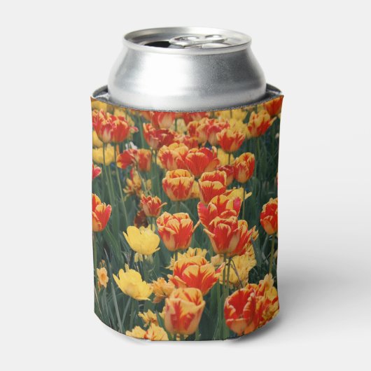 Zee van Firey Flowers Blikjeskoeler (Blikje Voorkant)