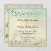 Zee van Florida Turtle Modern Kustoever Kaart (Voorkant / Achterkant)