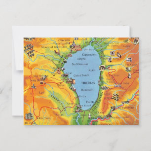 Zee van Galilea Briefkaart