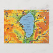 Zee van Galilea Briefkaart (Voorkant)