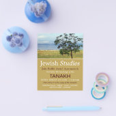 Zee van Galilea, Israël, jodendom, joodse studies Flyer (Enkel)