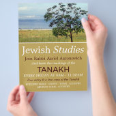 Zee van Galilea, Israël, jodendom, joodse studies Flyer (Hand)