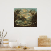 Zee van Galilee - A. Magnasco Fine Art Poster (Keuken)