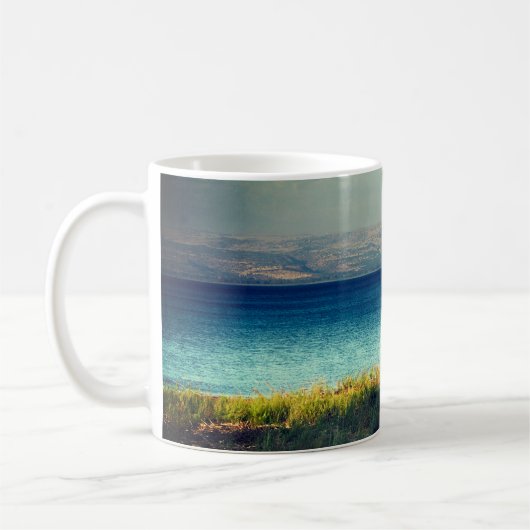 Zee van Galilee Koffiemok (Links)