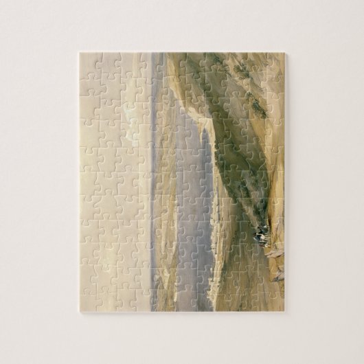 Zee van Galilee of Genezareth, naar Bash gericht Legpuzzel (Verticaal)