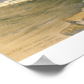 Zee van Galilee of Genezareth, naar Bash gericht Poster (Hoek)