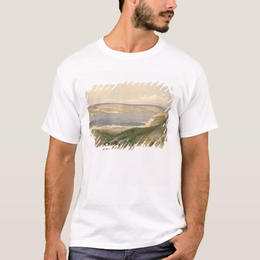 Zee van Galilee of Genezareth, naar Bash gericht T-shirt (Voorkant)