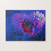 Zee van gekloonde viskoraalriffen schepsels oceaan legpuzzel (Horizontaal)