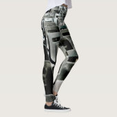 Zee van grijze haren leggings (Rechts)