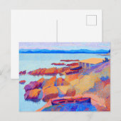 Zee van Henri Edmond Cross Briefkaart (Voorkant / Achterkant)