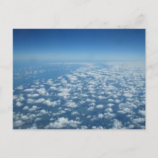 Zee van het Briefkaart van Wolken (Voorkant)