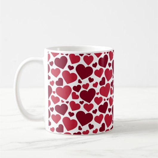 Zee van het Geest op wit schattig geschenk van de Koffiemok (Links)