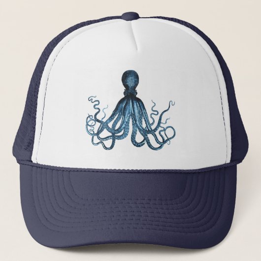 Zee van het kuststrand van de Octopus kraken Trucker Pet (Voorkant)
