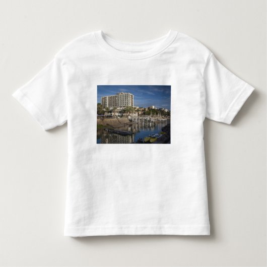 Zee van het meer van Galilee-Lake Tiberias, vooraa Kinder Shirts (Voorkant)