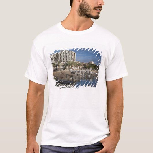 Zee van het meer van Galilee-Lake Tiberias, vooraa T-shirt (Voorkant)