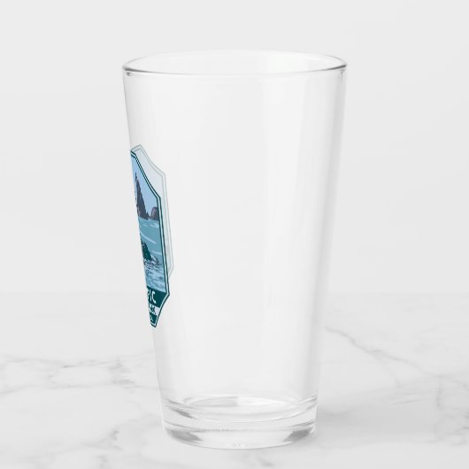 Zee van het Olympisch Nationaal Park Otter  Glas (Links)