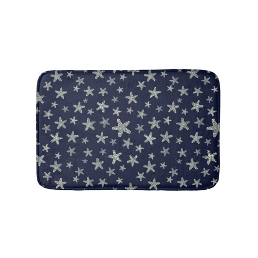 Zee van het tongpatroon badmat (Voorkant)