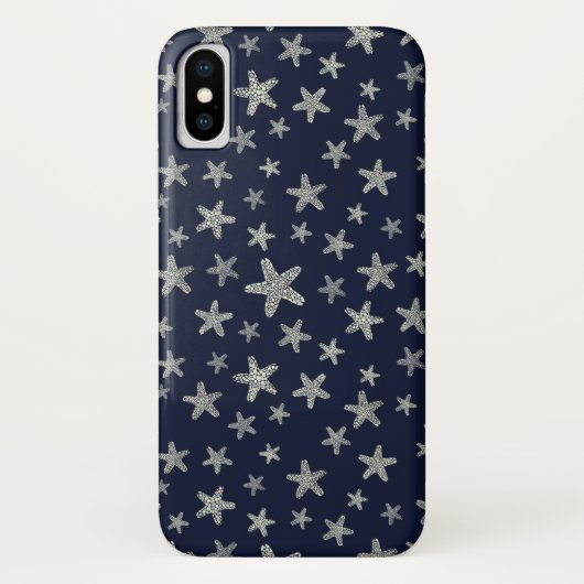 Zee van het tongpatroon Case-Mate iPhone case (Achterkant)