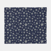 Zee van het tongpatroon fleece deken (Voorkant (Horizontaal))