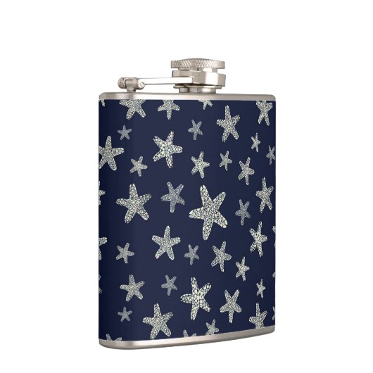 Zee van het tongpatroon heupfles (Rechts)