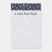 Zee van het tongpatroon | Jouw namen toevoegen Post-it® Notes (Voorkant)