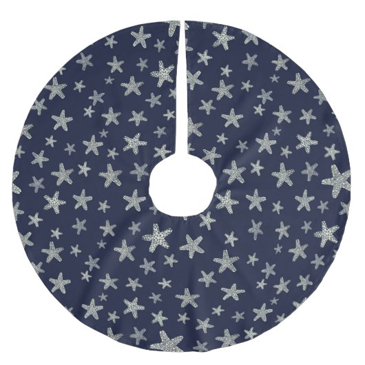 Zee van het tongpatroon kerstboom rok (Voorkant)