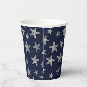 Zee van het tongpatroon papieren bekers (Rechts)