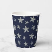 Zee van het tongpatroon papieren bekers (Voorkant)