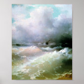 Zee van Ivan Aivazovsky Poster (Voorkant)