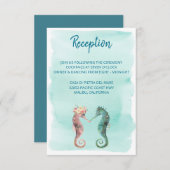 Zee van Liefde | Opvang van het homohuwelijk Informatiekaartje (Voorkant / Achterkant)