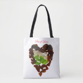 Zee van Liefde Tote Bag (Voorkant)
