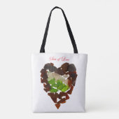 Zee van Liefde Tote Bag (Achterkant)