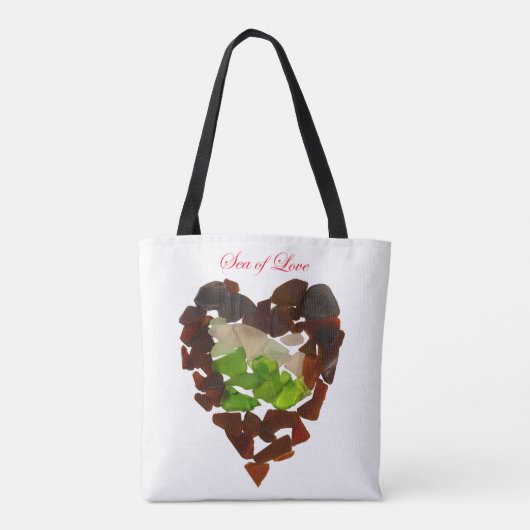 Zee van Liefde Tote Bag (Achterkant)