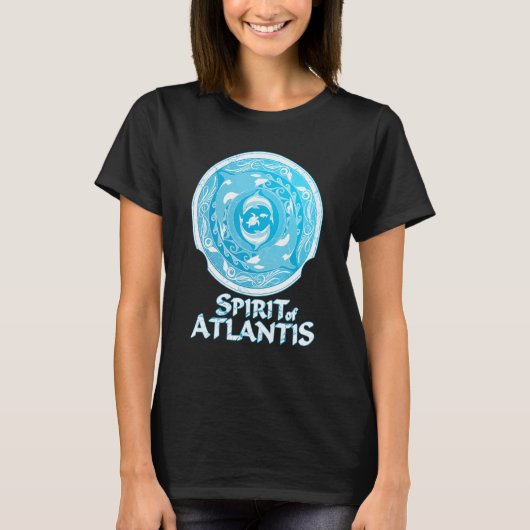 Zee van orcas-dolphins t-shirt (Voorkant)