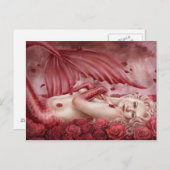 Zee van Rozen Briefkaart (Voorkant / Achterkant)