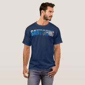 Zee van Santorini Grieks eiland Egeïsche Zee Griek T-shirt (Voorkant volledig)