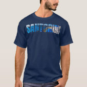 Zee van Santorini Grieks eiland Egeïsche Zee Griek T-shirt (Voorkant)