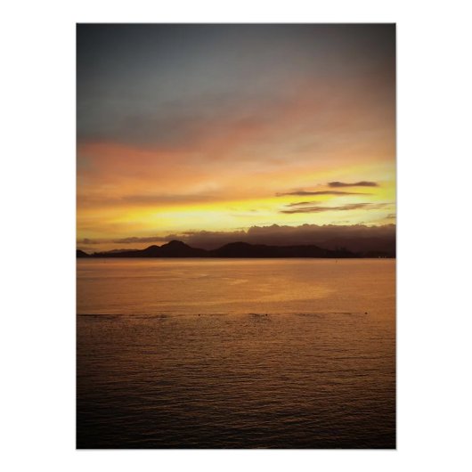 Zee van ​​Santos Brazilië Perfect Poster (Voorkant)