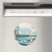 Zee van Satta Hiroshige Japanse fijne kunst Magneet (Insitu (Vaatwasser))