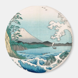 Zee van Satta Hiroshige Japanse fijne kunst Magneet