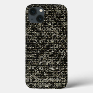 Zee van Sepia Digital Tech Abstract Case-Mate iPhone Case
