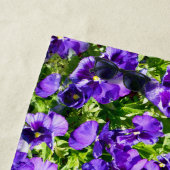 Zee van sereniteit: het prachtige Paarse panseveld Strandlaken (In situ)